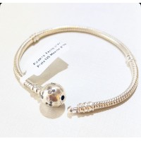 Pulseira  Mickey Fecho cravejado Prata 925